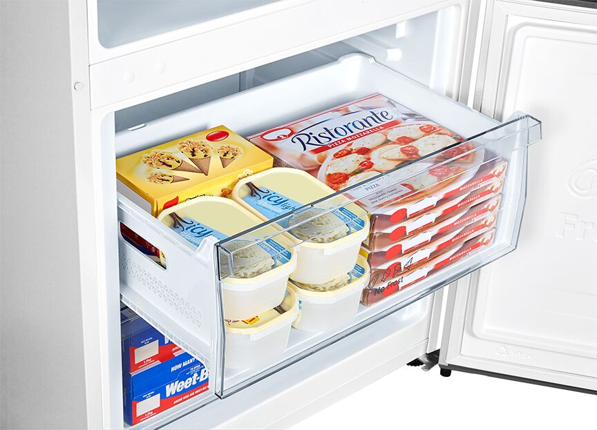 Hisense White 28" Counter Depth Bottom Mount Fridge (15 Cu.Ft.) - RB15A2CWE