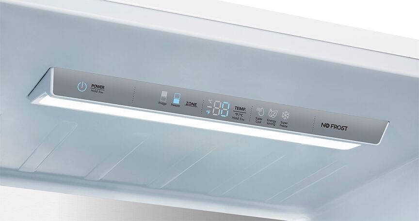 Hisense White 28" Counter Depth Bottom Mount Fridge (15 Cu.Ft.) - RB15A2CWE