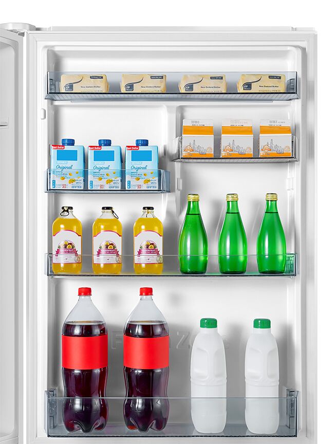 Hisense White 28" Counter Depth Bottom Mount Fridge (15 Cu.Ft.) - RB15A2CWE