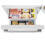 Hisense White 32" Counter-Depth Bottom Mount Fridge (17 Cu.Ft.) - RB17A2CWE