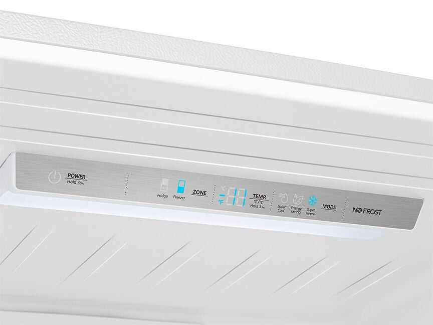 Hisense White 32" Counter-Depth Bottom Mount Fridge (17 Cu.Ft.) - RB17A2CWE
