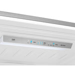 Hisense Fingerprint Resistant Titanium 32" Counter-Depth Bottom Mount Fridge (17 Cu.Ft) - RB17A2CSE temperature controls