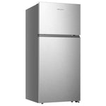 Hisense Fingerprint Resistant Silver 30" Top-Freezer Fridge (18 cu. ft.) - RT18A2FSD