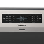Hisense Stainless Steel Freestanding Electric True Convection Range with Air Fry (5.8 cu.ft) - HBE3502CAS