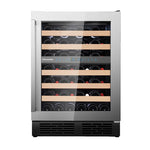 Hisense Stainless Steel Dual Zone Freestanding or Built-In Wine Fridge 46 Bottle -  HWD46029SS