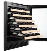 Hisense Stainless Steel Single Zone Freestanding or Built-In Wine Fridge 54 Bottle - HWS54029SS