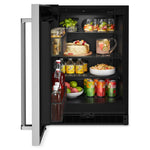 KitchenAid Stainless Steel Under-Counter Refrigerator (4.9 cu. ft.) - KURL114KSB
