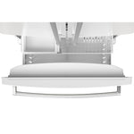 KitchenAid White Counter-Depth French Door Refrigerator (20 Cu.Ft.) - KRFC136RWH