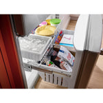 KitchenAid Fingerprint Resistant Stainless Steel Counter-Depth French Door Refrigerator (20 Cu.Ft) - KRFC136RPS