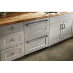 KitchenAid Panel Ready 24" Undercounter Double-Drawer Refrigerator/Freezer (4.29 Cu Ft) - KUDF204KPA