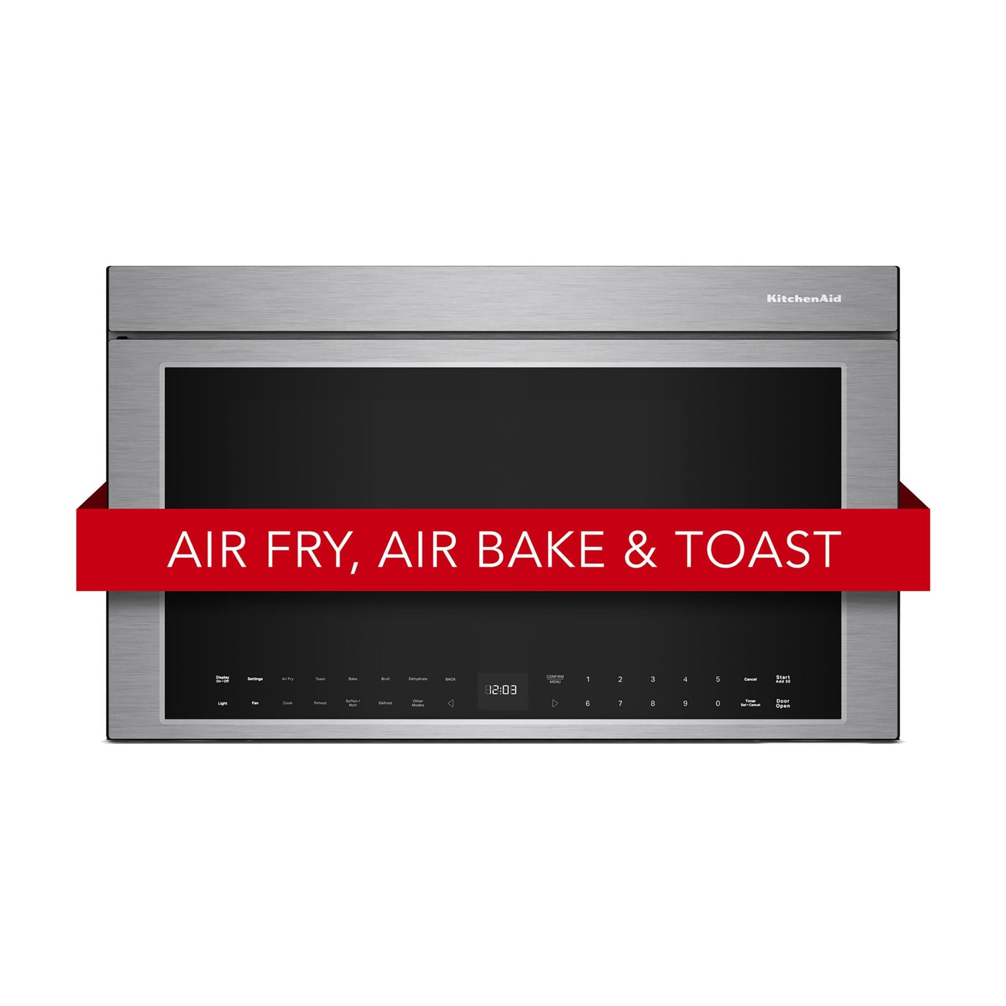 KitchenAid PrintShield Stainless Over-the-Range Microwave (1.1 Cu Ft) - YKMMF730PPS--