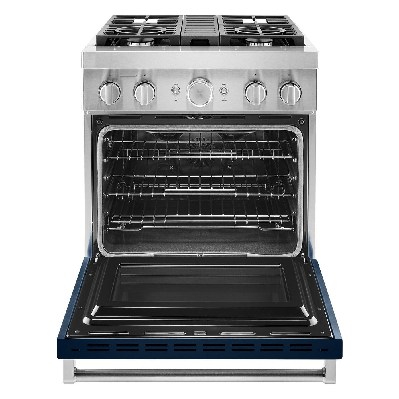 KitchenAid® Ink Blue Smart Freestanding Dual Fuel Range (4.1 Cu. Ft.) - KFDC500JIB