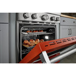 KitchenAid Scorched Orange Smart Dual Fuel Freestanding Range (4.1 Cu. Ft.) - KFDC500JSC