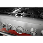 KitchenAid Scorched Orange Smart Freestanding Gas Range (5.1 Cu. Ft.) - KFGC506JSC