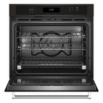 KitchenAid Black Stainless Steel with PrintShield™ Finish 30" Wall Oven (5.00 Cu Ft) - KOES530PBS