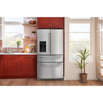 KitchenAid PrintShield Stainless French Door Refrigerator (26.2 Cu.Ft.) - KRMF536RPS
