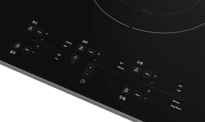 KitchenAid Stainless Steel 36" 5-Element Electric Sensor Induction Cooktop - KCIG556JSS