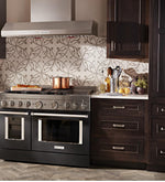 KitchenAid Imperial Black Smart Freestanding Gas Range (6.3 Cu. Ft.) - KFGC558JBK