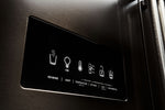 KitchenAid Black Stainless 35. 94" French Door Refrigerator (27.00 Cu Ft) - KRFF577KBS