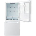 L2 White Bottom-Freezer Refrigerator (18.7 cu. ft.) - LRB19B5AWWC
