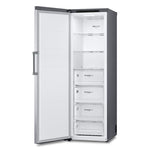 LG Platinum Silver Steel Counter Depth Upright Column No Frost Cooling Freezer (11.4 Cu.Ft) - LROFC1104V