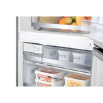 LG Platinum Silver 28" Counter Depth Bottom Freezer Refrigerator with Door Cooling and Flip-up Shelf (15 Cu.Ft) - LBNC15251V