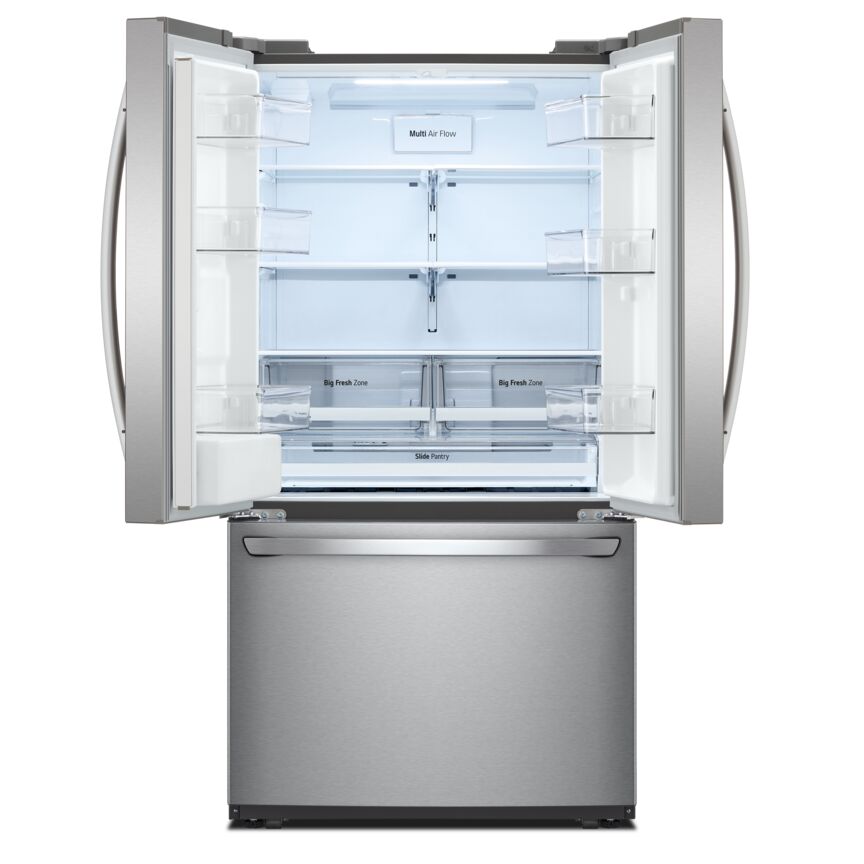 LG Smudge Resistant Stainless Steel 36" French Door Refrigerator with Water dispenser (29 Cu.Ft) - LRFWS2906S