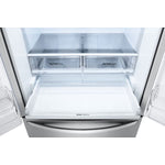 LG Smudge Resistant Stainless Steel 36" French Door Refrigerator with Water dispenser (29 Cu.Ft) - LRFWS2906S