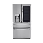LG Smudge Proof Stainless Steel InstaView ThinQ Door-in-Door Refrigerator with Craft Ice (30 Cu.Ft) - LRMVS3006S