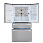 LG Smudge Proof Stainless Steel InstaView ThinQ Door-in-Door Refrigerator with Craft Ice (30 Cu.Ft) - LRMVS3006S