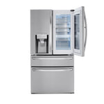 LG Smudge Proof Stainless Steel InstaView ThinQ Door-in-Door Refrigerator with Craft Ice (30 Cu.Ft) - LRMVS3006S