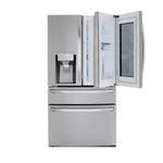 LG Smudge Proof Stainless Steel InstaView ThinQ Door-in-Door Refrigerator with Craft Ice (30 Cu.Ft) - LRMVS3006S