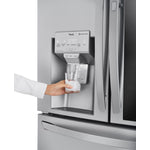 LG Smudge Proof Stainless Steel InstaView ThinQ Door-in-Door Refrigerator with Craft Ice (30 Cu.Ft) - LRMVS3006S