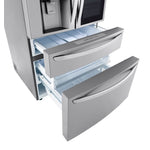 LG Smudge Proof Stainless Steel InstaView ThinQ Door-in-Door Refrigerator with Craft Ice (30 Cu.Ft) - LRMVS3006S