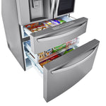 LG Smudge Proof Stainless Steel InstaView ThinQ Door-in-Door Refrigerator with Craft Ice (30 Cu.Ft) - LRMVS3006S