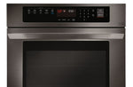 LG Black Stainless Steel Single Wall Oven With EasyClean (4.7 Cu.Ft) - LWS3063BD