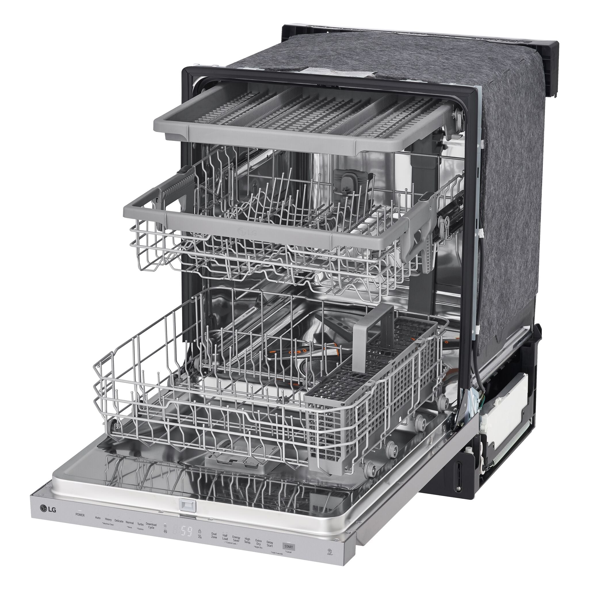 LG Stainless Steel Dishwasher with QuadWash™ - LDPN454HT