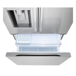 LG Smudge Resistant Stainless Steel Counter-Depth MAX™ with Zero Clearance™ French Door Refrigerator (24 Cu.Ft) - LF24Z6530S