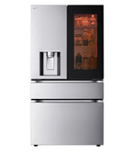LG Smudge Resistant Stainless Steel Smart MAX 4-Door French Door Refrigerator with MyColor (29 Cu.ft) - LF29S8365S