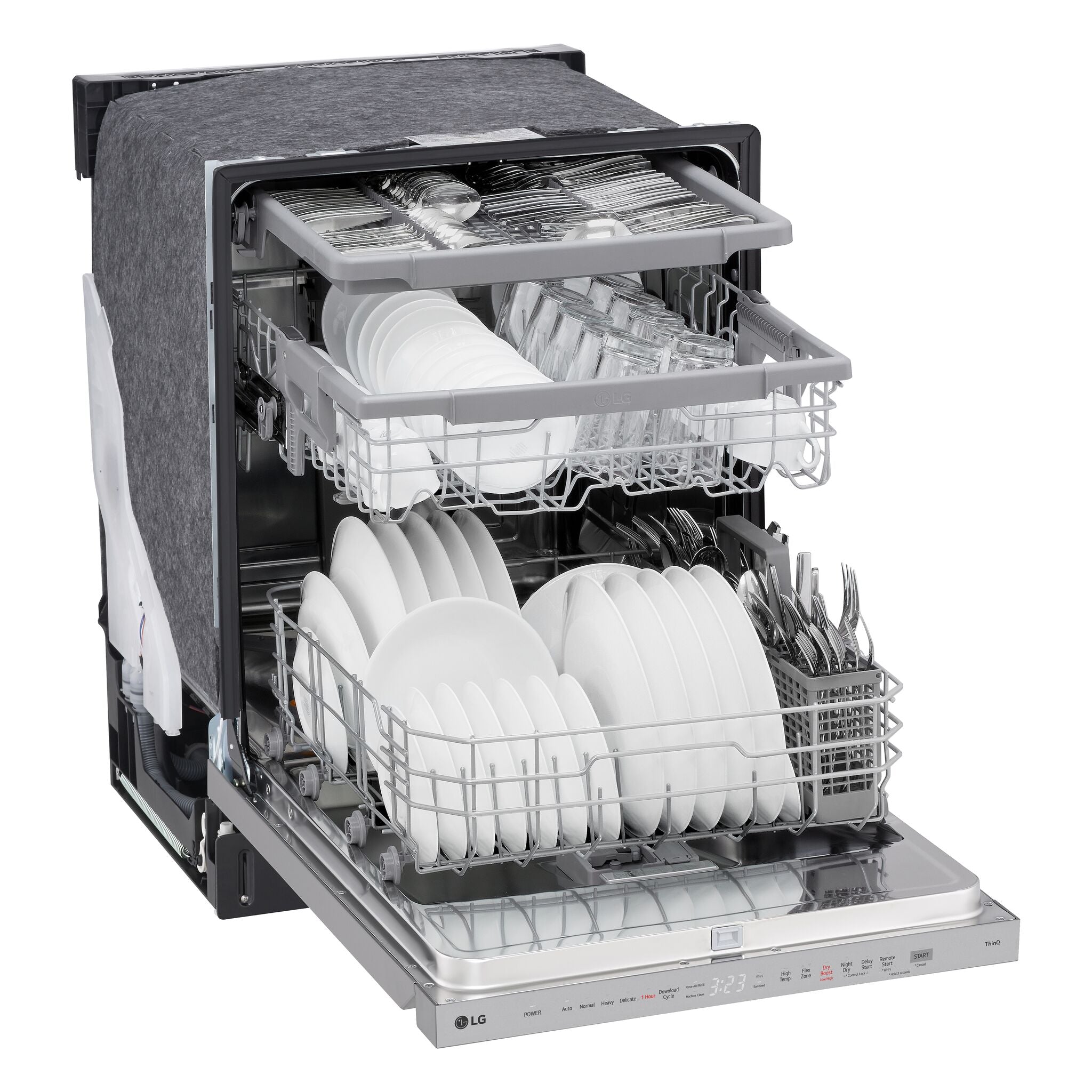 LG Stainless Steel Smart Dishwasher with QuadWash® Pro - LDPH5554S