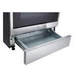 LG Smudgeproof Stainless Steel Smart Induction Slide-in Range with True Convection and Air Fry (6.3 Cu.Ft) - LSIL6332FE