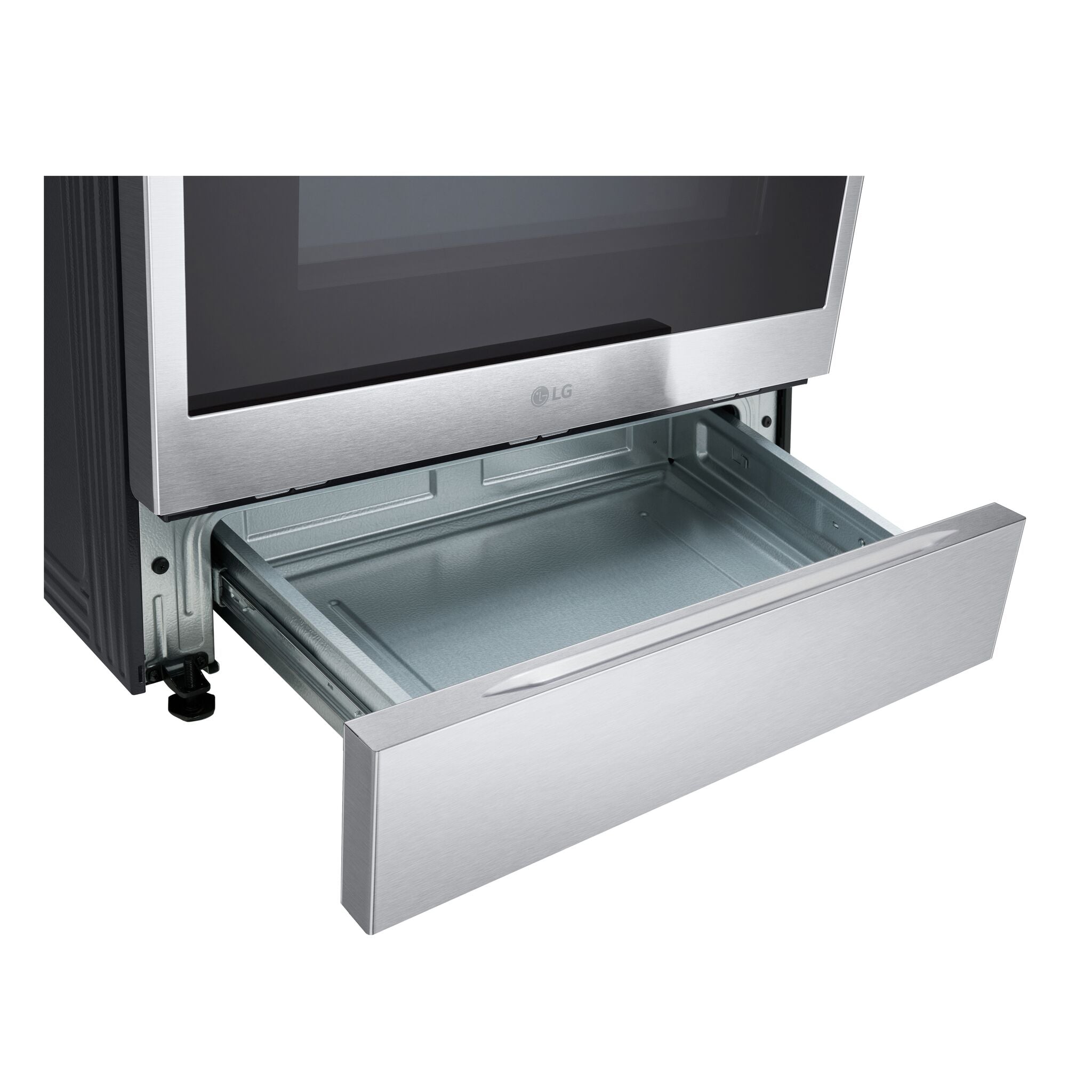 LG Smudgeproof Stainless Steel Smart Induction Slide-in Range with True Convection and Air Fry (6.3 Cu.Ft) - LSIL6332FE