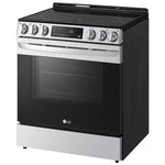 LG Smudge Resistant Stainless Steel Smart Wi-Fi Enabled Fan Convection Electric Slide-in Range with Air Fry & EasyClean® (6.3 cu. ft.) - LSEL6333F