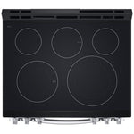LG Smudge Resistant Stainless Steel Smart Wi-Fi Enabled Fan Convection Electric Slide-in Range with Air Fry & EasyClean® (6.3 cu. ft.) - LSEL6333F