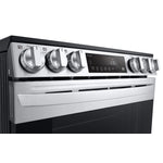 LG Smudge Resistant Stainless Steel Smart Wi-Fi Enabled Fan Convection Electric Slide-in Range with Air Fry & EasyClean® (6.3 cu. ft.) - LSEL6333F