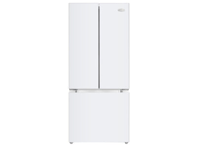 Marathon 30" White French Door Refrigerator (18.0 cu. ft.) - MFF180WFD