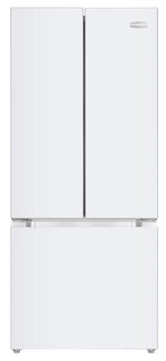 Marathon 30" White French Door Refrigerator (18.0 cu. ft.) - MFF180WFD