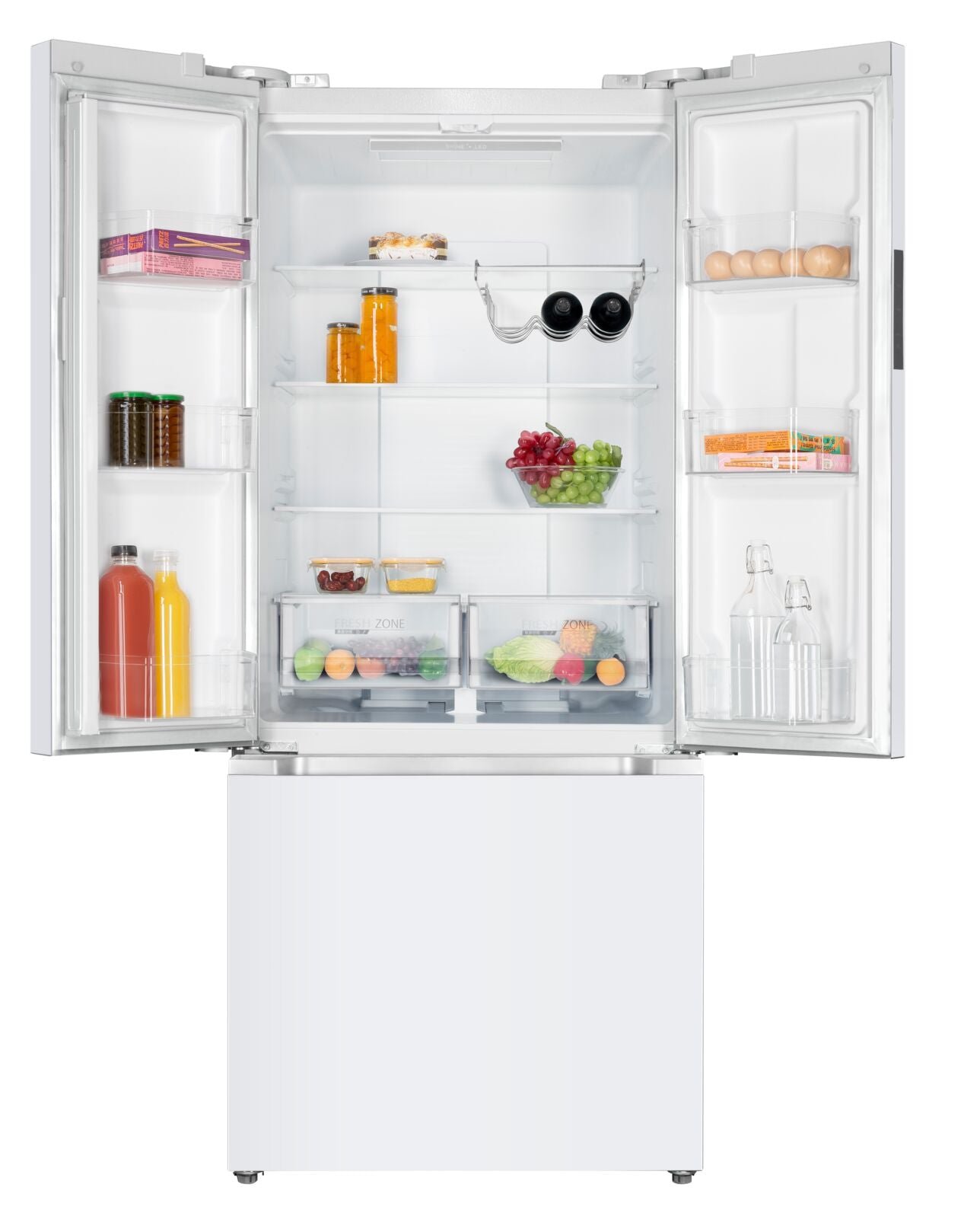 Marathon 30" White French Door Refrigerator (18.0 cu. ft.) - MFF180WFD