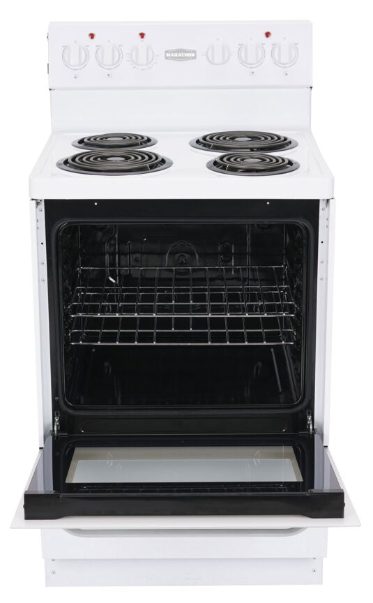Marathon White Electric Coil Range (2.7 cu. ft.) - MER240W