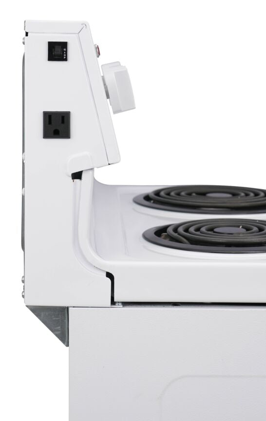 Marathon White Electric Coil Range (2.7 cu. ft.) - MER240W